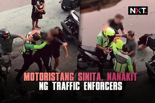 Motoristang sinita, nanakit ng traffic enforcers 