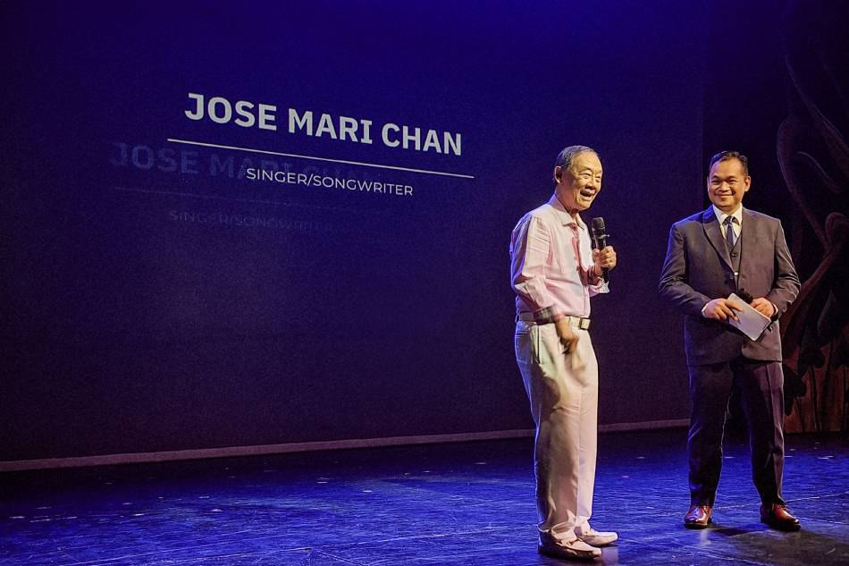 Mr. Christmas himself, Jose Mari Chan, at the REP Season 2024 launch. Handout