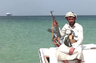 Ship with Filipino crew seized by Houthis turned into tourist attraction