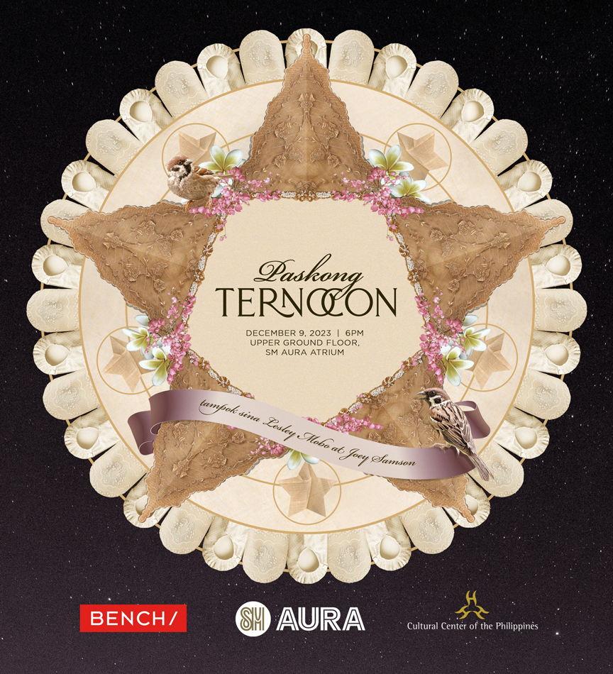Paskong TernoCon 2023 highlights the Philippine terno and barong Filipino, showcasing fashion bigwigs Lesley Mobo and Joey Samson on December 9 at SM Aura.