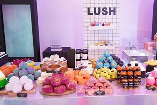 Lush releases holiday-themed bathing items