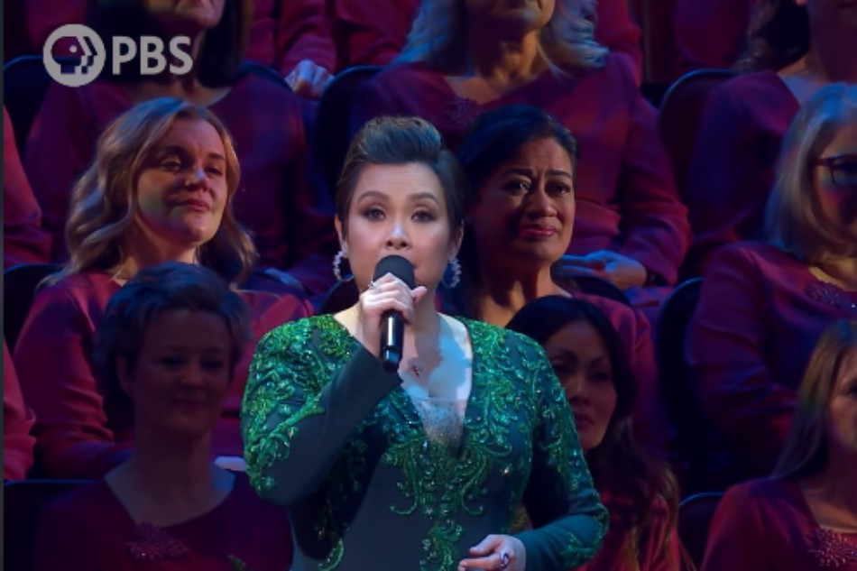 Lea Salonga performing 