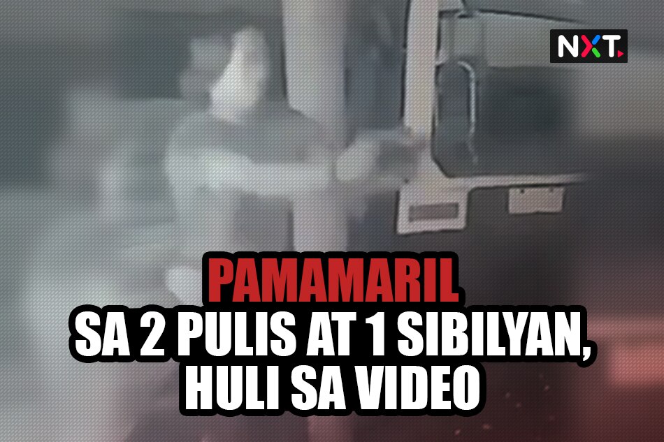 Pamamaril Sa 2 Pulis At 1 Sibilyan Huli Sa Video Abs Cbn News 4361