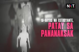 16-anyos na estudyante, patay sa pananaksak