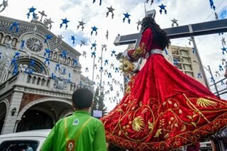 Cubao Cathedral welcomes Black Nazarene
