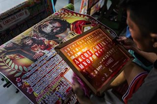 Black Nazarene calendars for sale