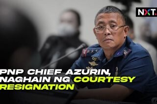 PNP Chief Azurin, naghain ng courtesy resignation 