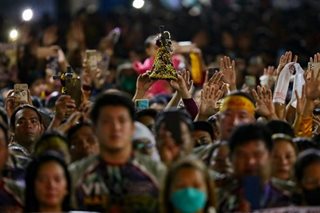 Marcos sends greetings to Black Nazarene devotees