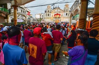Sugatang deboto ng Nazareno, nasagip sa Roxas Boulevard
