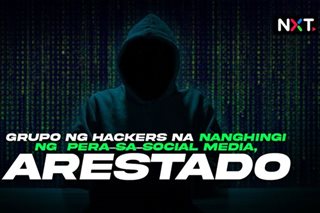 Hackers na nanghingi ng pera sa social media, arestado 
