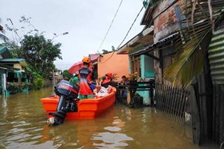 Flooding in Northern Samar town