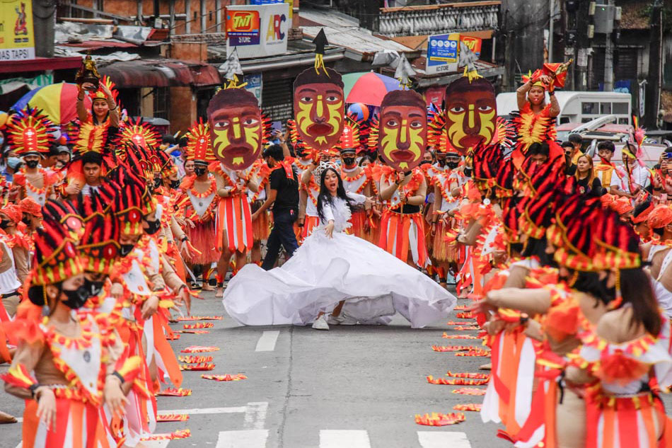 Dancing to honor the Sto Nino ABSCBN News