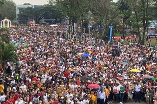 3M faithful join foot procession for Sto. Niño de Cebu 