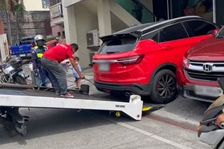 Mga motorista umalma sa clearing ops ng QC traffic dept