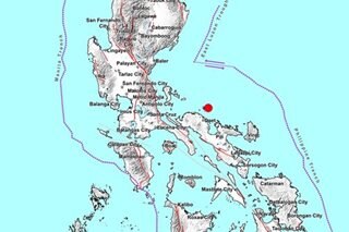 Magnitude 4.8 quake rocks Camarines Norte