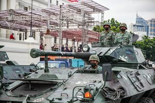 Marcos: 'No point' in building up Philippine armory