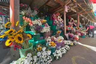 Presyo ng bulaklak sa Baguio, tumaas