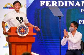 Marcos Jr. denies grooming Sandro to be President