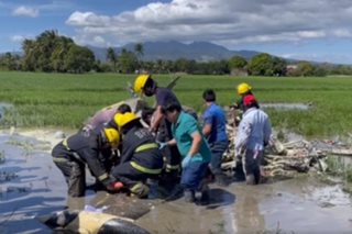  2 patay sa pagbagsak ng military plane sa Bataan
