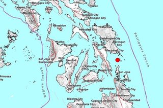 Magnitude 5.5 quake jolts parts of Visayas, Surigao City
