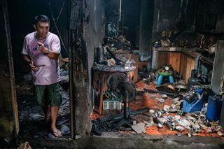 Fire breaks out in QC barangay