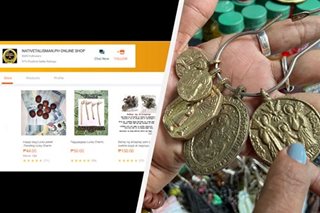 Anting-anting sellers find luck online