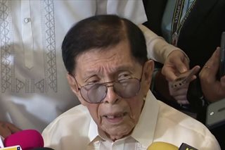 Enrile wants ICC representatives arrested if they enter PH