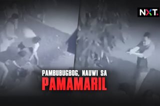 Pambubugbog, nauwi sa pamamaril