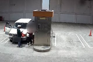 SAPUL SA CCTV: Panghoholdap sa gasolinahan sa QC