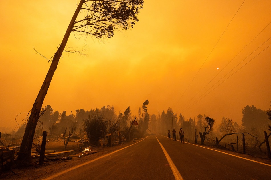 Southern Chile hit with wildfires ABSCBN News