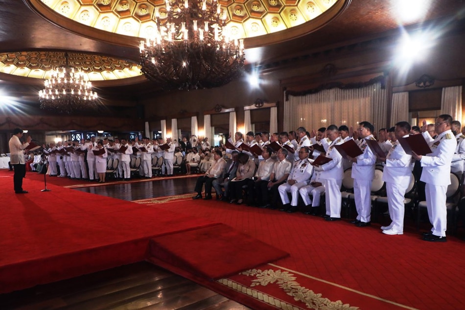 77 Newly Promoted Senior Afp Officials Take Oath Before Marcos Jr Abs Cbn News 4654