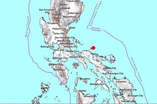 M5.1 quake rocks Camarines Norte