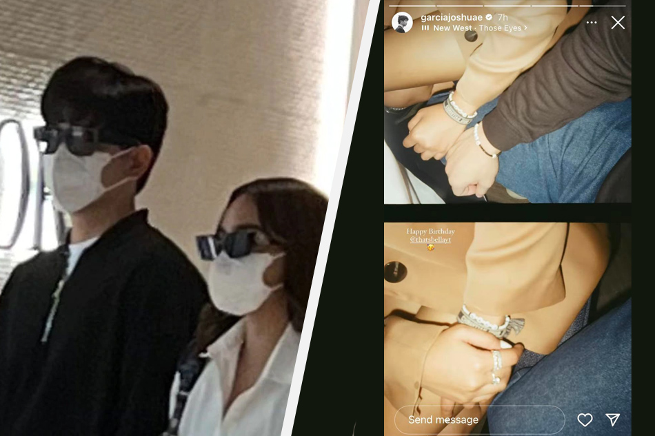 Joshua Garcia and Bella Racelis. File photos. 