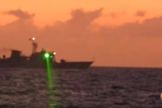 Chinese ship blinds PH Navy with military-grade laser