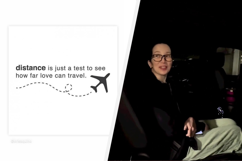 Kris Aquino and Mark Leviste both shared the same quote about distance and love in their respective Instagram posts on February 13 and 14. Instagram: @markleviste, @krisaquino