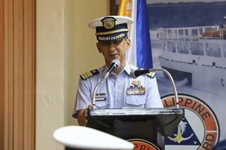 PCG spokesman Balilo promoted to rear admiral rank