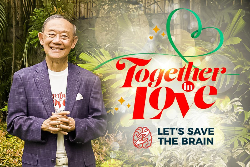 Jose Mari Chan being LSTB Inc.'s ambassador.