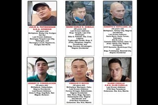 Police releases wanted poster vs 6 men tagged in sabungeros' disappearance
