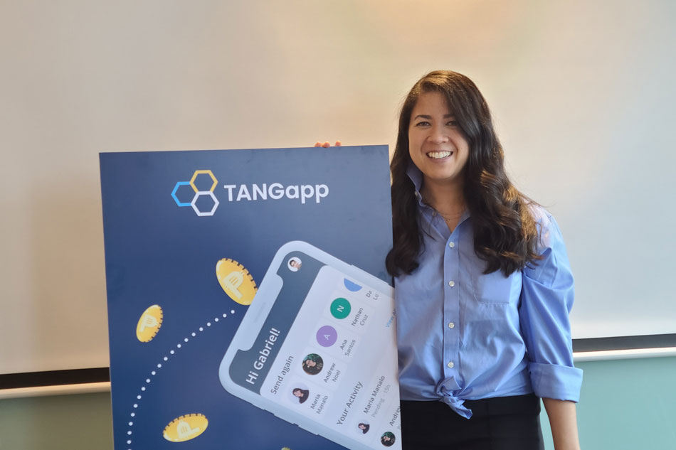 TANGapp CEO and founder Rebecca Kersch. Art Fuentes, ABS-CBN News