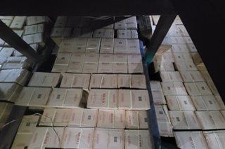 P90M worth of contraband cigarettes nabbed off Sulu