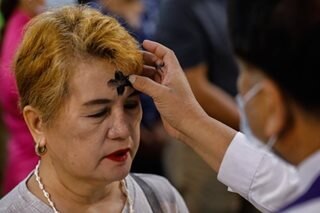 Filipino Catholics observe Ash Wednesday 2023