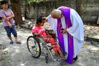 Visiting the sick on Ash Wednesday