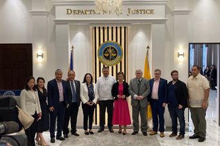 European Parliament members meet Remulla