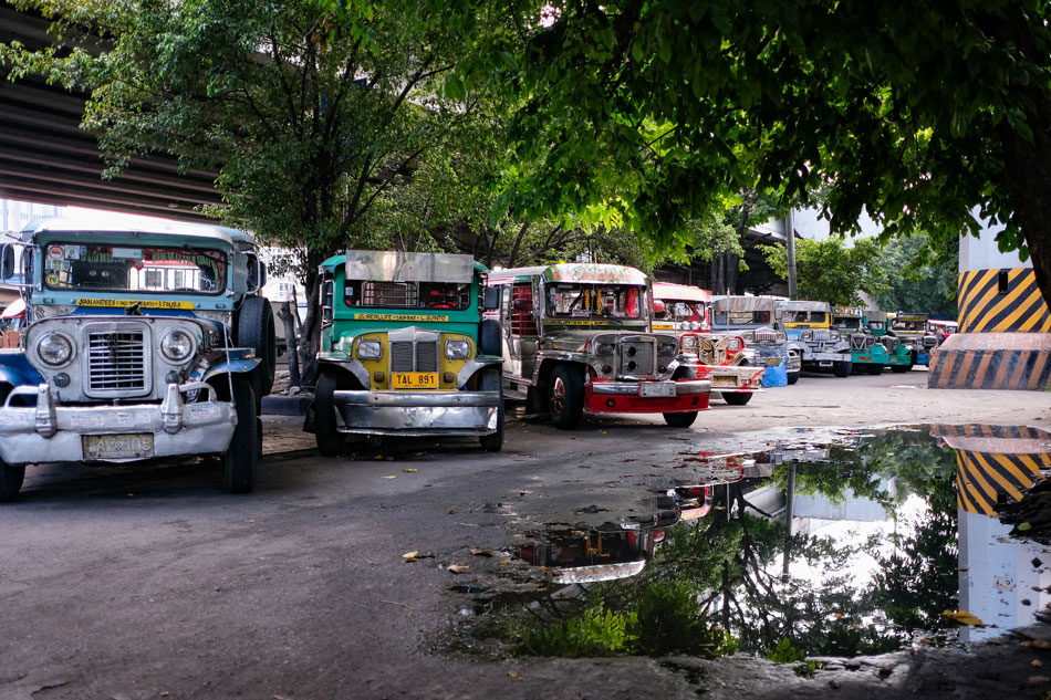 Jeepney drivers hang around their rented garage in San Andres, Manila in June 2022. FILE/George Calvelo, ABS-CBN News