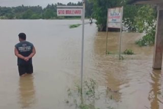Ilang mga barangay sa Oriental Mindoro lubog sa baha