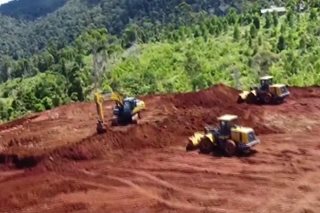 Alleged illegal mining activities ruin Zamboanga mountain