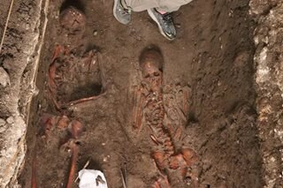 Archeologists find centuries-old human remains in Cebu