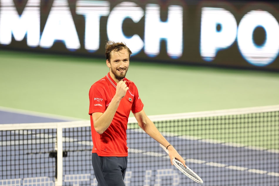 Daniil Medvedev Defeats Novak Djokovic in Dubai, ATP Tour