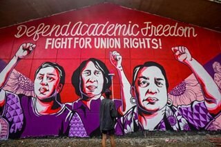 Group paints mural to honor women educators