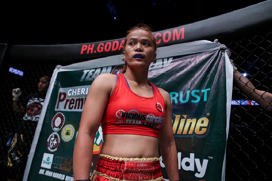 Filipina mixed martial arts pioneer Gina Iniong-Araos. Handout photo.